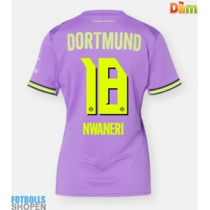 Billiga Borussia Dortmund Ethan Nwaneri #18 Tredjeställ Dam 2026-27 Kortärmad